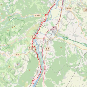 Itinéraire 28 st georges - meysse 36, distance, dénivelé, altitude, carte, profil, trace GPS