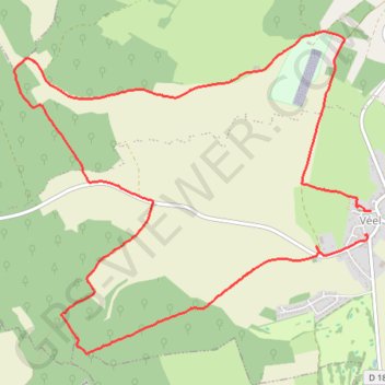 Itinéraire En passant par Banavalotte (Véel), distance, dénivelé, altitude, carte, profil, trace GPS