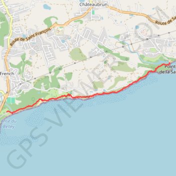 Itinéraire Bois Jolan, distance, dénivelé, altitude, carte, profil, trace GPS