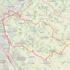 Itinéraire 2022-01-01-VTT, distance, dénivelé, altitude, carte, profil, trace GPS