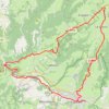 Itinéraire circuit 3 rando monts aubrac 2022, distance, dénivelé, altitude, carte, profil, trace GPS