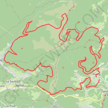 Itinéraire Les Brimbelles, distance, dénivelé, altitude, carte, profil, trace GPS