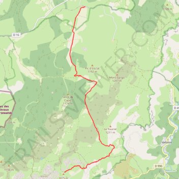 Itinéraire CEV_APIEDS_FAMILLE_Cros Garnon_L'Hom 12.7 kms +254-21670859, distance, dénivelé, altitude, carte, profil, trace GPS