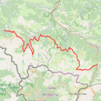 Itinéraire NewTrack, distance, dénivelé, altitude, carte, profil, trace GPS
