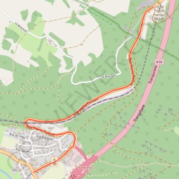 Itinéraire Col du Pierre-Pertuis (de Sonceboz), distance, dénivelé, altitude, carte, profil, trace GPS