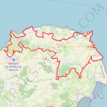 Itinéraire 2 - LES INFO PARCOURS, distance, dénivelé, altitude, carte, profil, trace GPS