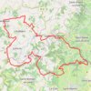 Itinéraire Larajasse - viaduc de la Boutonne et du Grand Bozançon, distance, dénivelé, altitude, carte, profil, trace GPS