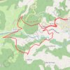 Itinéraire Les grands massifs gr3, distance, dénivelé, altitude, carte, profil, trace GPS