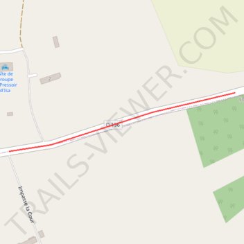 Itinéraire Point Stop ES 3-5, distance, dénivelé, altitude, carte, profil, trace GPS