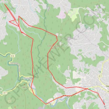Itinéraire Montfort-tourette boucle, distance, dénivelé, altitude, carte, profil, trace GPS