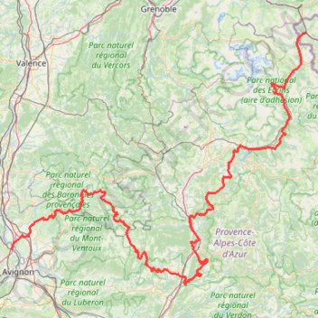 Itinéraire trace sept 24, distance, dénivelé, altitude, carte, profil, trace GPS