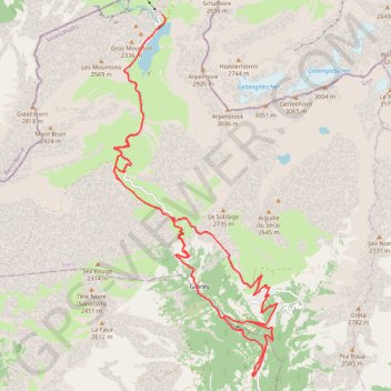 Itinéraire Bolivie - trek Jalqa, distance, dénivelé, altitude, carte, profil, trace GPS