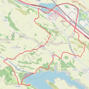 Itinéraire Circuit de Naurouze, distance, dénivelé, altitude, carte, profil, trace GPS