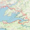 Itinéraire 11-De-Brest-à-Lanvéoc, distance, dénivelé, altitude, carte, profil, trace GPS