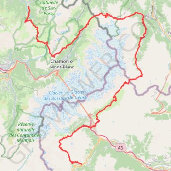 Itinéraire De Salvigny à Pont Serrand (Italie), distance, dénivelé, altitude, carte, profil, trace GPS
