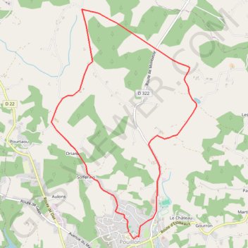 Itinéraire 10 km-18209527, distance, dénivelé, altitude, carte, profil, trace GPS
