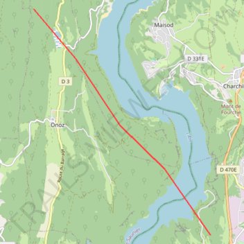 Itinéraire Jour 1 - Regardoir -> Roche aux Corneilles, distance, dénivelé, altitude, carte, profil, trace GPS