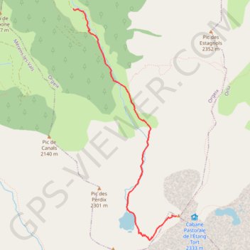 Itinéraire Pic de l'Homme, distance, dénivelé, altitude, carte, profil, trace GPS
