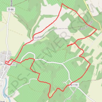 Itinéraire 16-301, distance, dénivelé, altitude, carte, profil, trace GPS