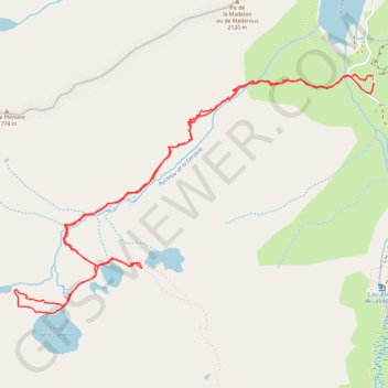 Itinéraire Les étangs de la Gardelle, distance, dénivelé, altitude, carte, profil, trace GPS