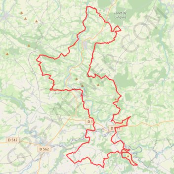 Itinéraire Tour de la Suisse Normande - 6699 - UtagawaVTT.com, distance, dénivelé, altitude, carte, profil, trace GPS