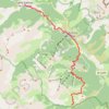 Itinéraire Traversée des Alpes - Étape 24, distance, dénivelé, altitude, carte, profil, trace GPS