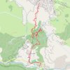 Itinéraire Vénosc-les deux alpes, distance, dénivelé, altitude, carte, profil, trace GPS