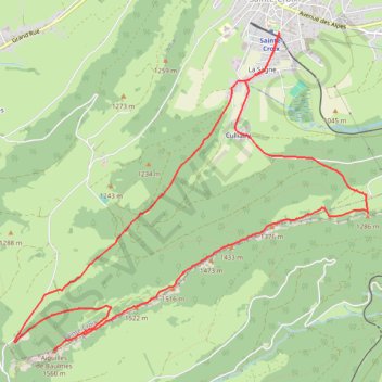 Itinéraire Swisstopo Route, distance, dénivelé, altitude, carte, profil, trace GPS