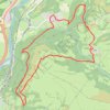 Itinéraire De Geu à Lias, distance, dénivelé, altitude, carte, profil, trace GPS