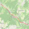 Itinéraire D'Ornans à Mouthier, distance, dénivelé, altitude, carte, profil, trace GPS