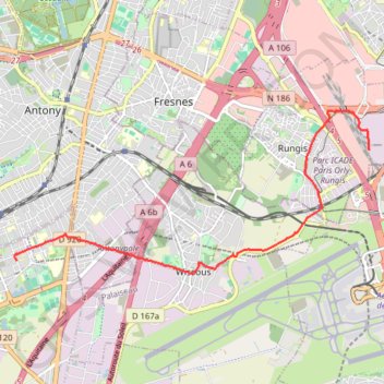 Itinéraire Vélo, distance, dénivelé, altitude, carte, profil, trace GPS
