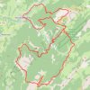 Itinéraire Du haut des Lapiaz, distance, dénivelé, altitude, carte, profil, trace GPS