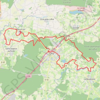 Itinéraire VTT2021 44 kms, distance, dénivelé, altitude, carte, profil, trace GPS