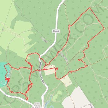 Itinéraire Balade en forêt, distance, dénivelé, altitude, carte, profil, trace GPS