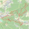 Itinéraire 55 km onf, distance, dénivelé, altitude, carte, profil, trace GPS