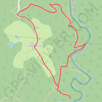 Itinéraire La Luzège aux eaux vives - Darnets - Pays d'Égletons, distance, dénivelé, altitude, carte, profil, trace GPS