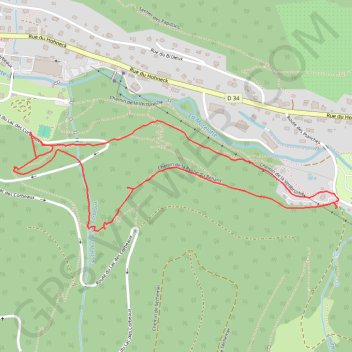 Itinéraire 2707, distance, dénivelé, altitude, carte, profil, trace GPS