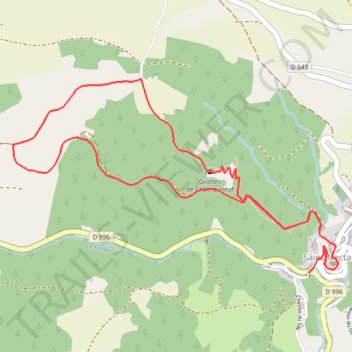 Itinéraire Les Grottes de Chateauneuf (St Nectaire), distance, dénivelé, altitude, carte, profil, trace GPS