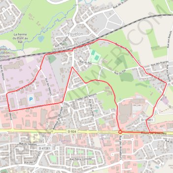 Itinéraire YQUELON circuit Elites et OpenNouveau parcours, distance, dénivelé, altitude, carte, profil, trace GPS