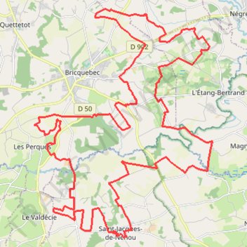Itinéraire 0 - 48 kms telethon 2026, distance, dénivelé, altitude, carte, profil, trace GPS