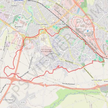 Itinéraire LES GALETTES DES ROIS, distance, dénivelé, altitude, carte, profil, trace GPS