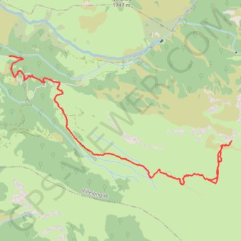 Itinéraire Le pic des Gahus par la cabane des Sarris, distance, dénivelé, altitude, carte, profil, trace GPS