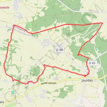 Itinéraire track, distance, dénivelé, altitude, carte, profil, trace GPS