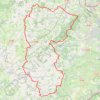 Itinéraire Tour des Monts du Lyonnais (Rhône-Loire) (2020), distance, dénivelé, altitude, carte, profil, trace GPS