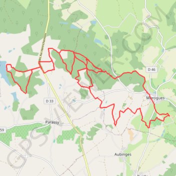 Itinéraire new, distance, dénivelé, altitude, carte, profil, trace GPS