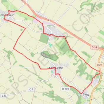 Itinéraire Circuits des gares, distance, dénivelé, altitude, carte, profil, trace GPS