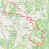 Itinéraire De Chauffour/veil à Queyssac via Curemonte - 10854 - UtagawaVTT.com, distance, dénivelé, altitude, carte, profil, trace GPS