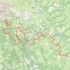 Itinéraire GT_VTT_23_VDef, distance, dénivelé, altitude, carte, profil, trace GPS