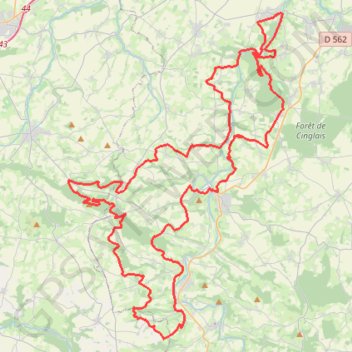 Itinéraire Xtrem Normandie - Amayé-sur-Orne, distance, dénivelé, altitude, carte, profil, trace GPS