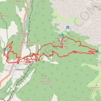 Itinéraire Refugio de la Espata, Dolmen de Letranz et Refugio de Lierde... - Wikiloc, distance, dénivelé, altitude, carte, profil, trace GPS